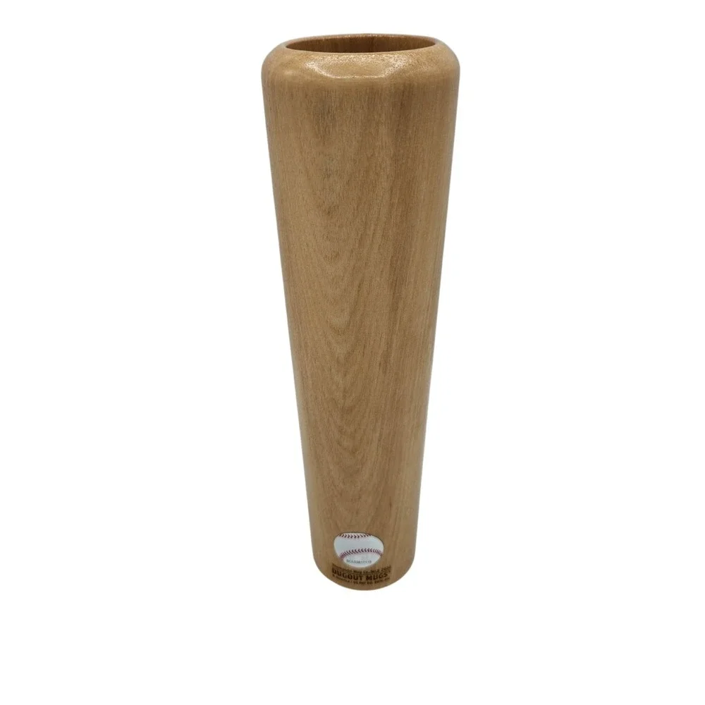 New York Yankees Dugout Mug Wooden Baseball Bat Wood Drink Cup MLB 10
